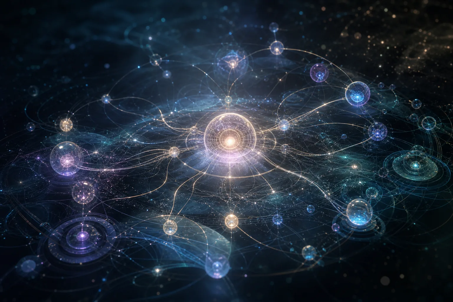 Cinematic constellation of connected AI models